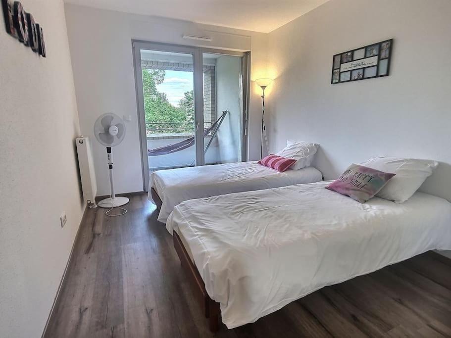 Superbe Appartement Avec 2 Balcons - Vue Sur La Cathedrale Environ 15 Min En Tram ستراسبورغ المظهر الخارجي الصورة